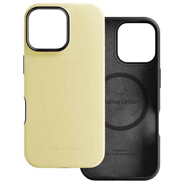 ETUI DO IPHONE 16 PRO MAX NATIVE UNION ACTIVE CASE LEMON