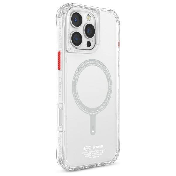 ETUI DO IPHONE 16 PRO MAX SKINARMA SAIDO MAGNETIC CHARGING PRZEZROCZYSTE