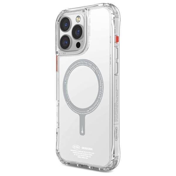 ETUI DO IPHONE 16 PRO MAX SKINARMA SAIDO MAGNETIC CHARGING PRZEZROCZYSTE