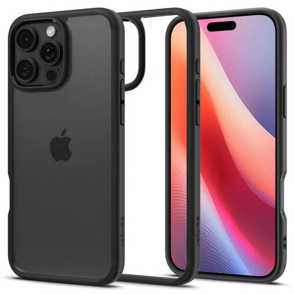 ETUI DO IPHONE 16 PRO MAX SPIGEN ULTRA HYBRID CZARNY MAT