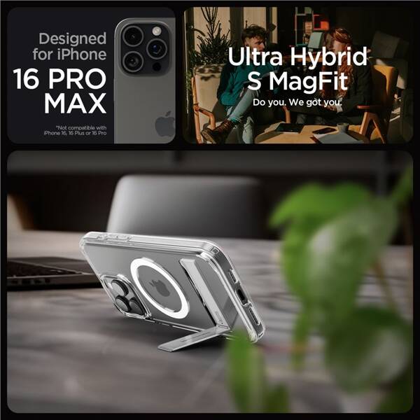 ETUI DO IPHONE 16 PRO MAX SPIGEN ULTRA HYBRID S MAGSAFE