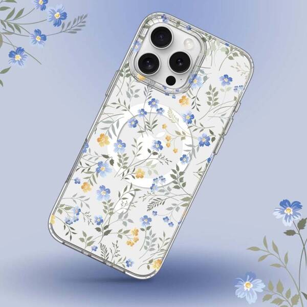 ETUI DO IPHONE 16 PRO MAX TECH-PROTECT MAGMOOD MAGSAFE SPRING FLOWERS