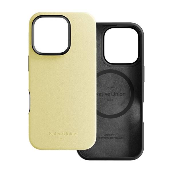 ETUI DO IPHONE 16 PRO NATIVE UNION ACTIVE CASE LEMON