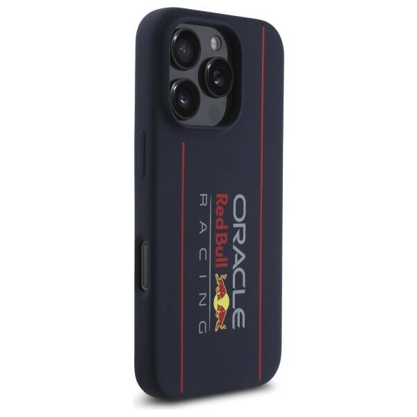 ETUI DO IPHONE 16 PRO RED BULL VERTICAL LOGO MAGSAFE GRANATOWE