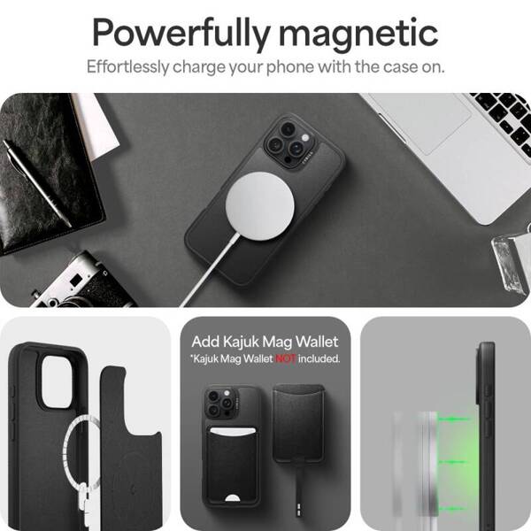 ETUI DO IPHONE 16 PRO SPIGEN CYRILL KAJUK MAG MAGSAFE CZARNE