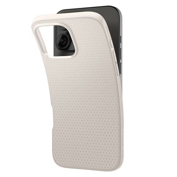 ETUI DO IPHONE 16 PRO SPIGEN LIQUID AIR NATURAL TITANIUM