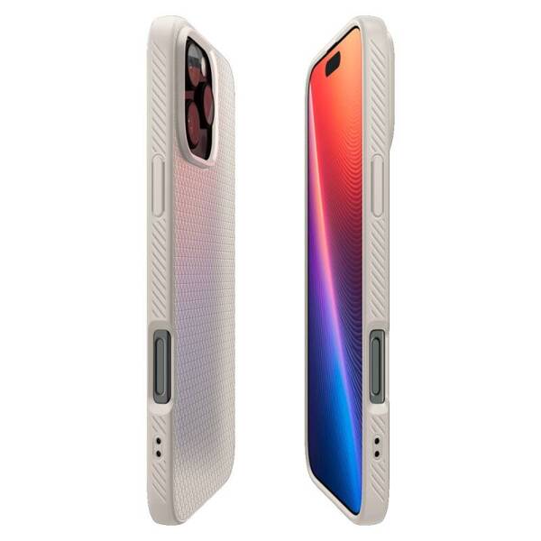 ETUI DO IPHONE 16 PRO SPIGEN LIQUID AIR NATURAL TITANIUM