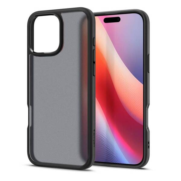 ETUI DO IPHONE 16 PRO SPIGEN ULTRA HYBRID FROST BLACK