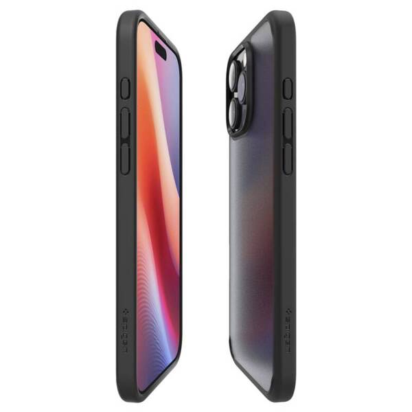 ETUI DO IPHONE 16 PRO SPIGEN ULTRA HYBRID FROST BLACK