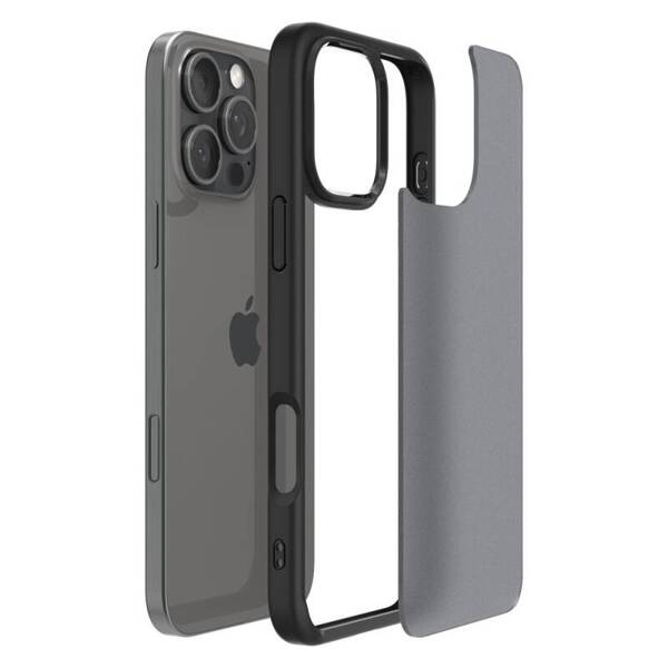 ETUI DO IPHONE 16 PRO SPIGEN ULTRA HYBRID FROST BLACK