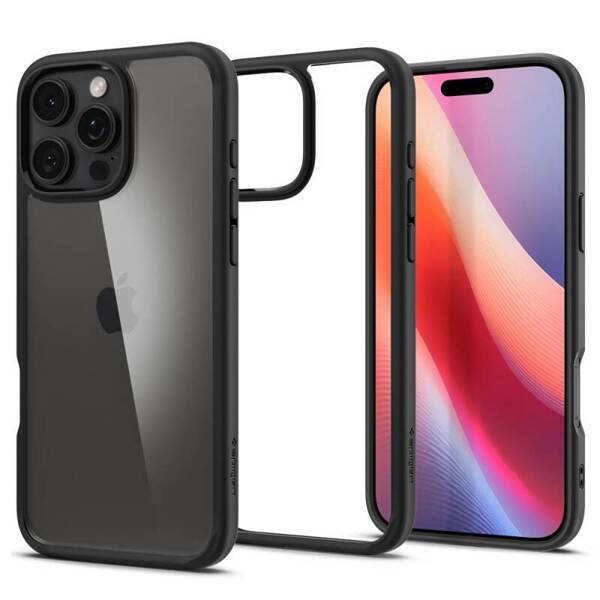 ETUI DO IPHONE 16 PRO SPIGEN ULTRA HYBRID MATTE BLACK