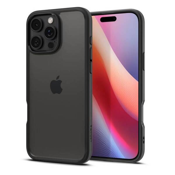 ETUI DO IPHONE 16 PRO SPIGEN ULTRA HYBRID MATTE BLACK