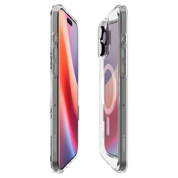 ETUI DO IPHONE 16 PRO SPIGEN ULTRA HYBRID ”T” MAG MAGSAFE BIAŁE