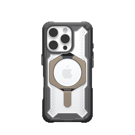 ETUI DO IPHONE 16 PRO UAG PLASMA XTE MAGSAFE ASH/TITANIUM