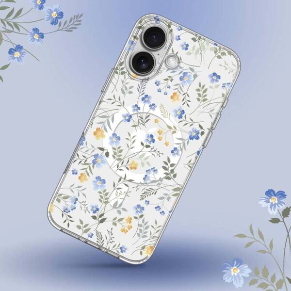 ETUI DO IPHONE 16 TECH-PROTECT MAGMOOD MAGSAFE SPRING FLOWERS