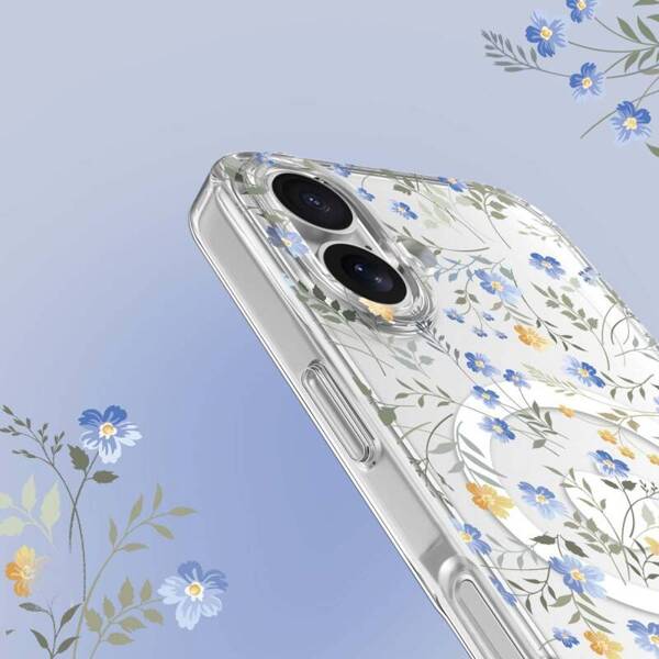 ETUI DO IPHONE 16 TECH-PROTECT MAGMOOD MAGSAFE SPRING FLOWERS