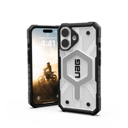 ETUI DO IPHONE 16 UAG PATHFINDER CLEAR MAGSAFE ICE