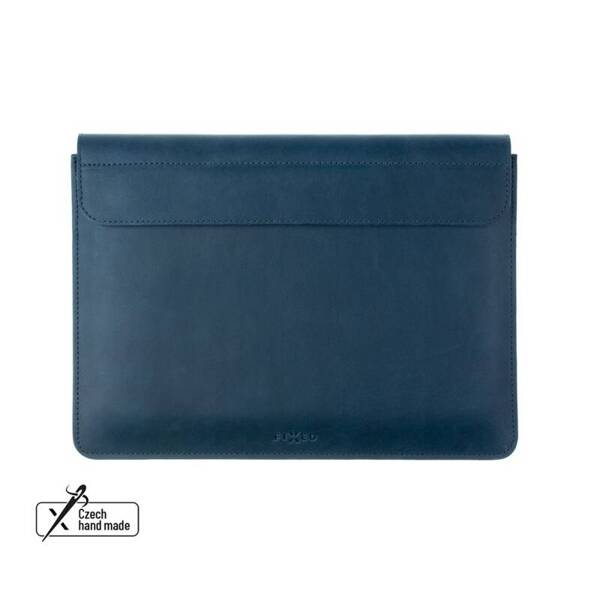 ETUI DO MACBOOK AIR 15,3" (2023) M2 FIXED OXFORD SKÓRZANE NIEBIESKIE