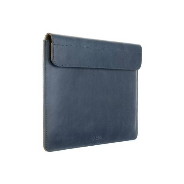 ETUI DO MACBOOK AIR 15,3" (2023) M2 FIXED OXFORD SKÓRZANE NIEBIESKIE