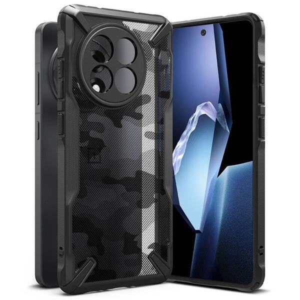 ETUI  DO ONEPLUS 13R RINGKE FUSION X CAMO BLACK