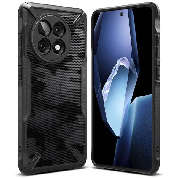 ETUI  DO ONEPLUS 13R RINGKE FUSION X CAMO BLACK