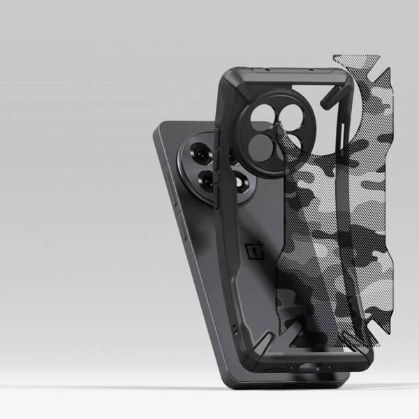 ETUI  DO ONEPLUS 13R RINGKE FUSION X CAMO BLACK