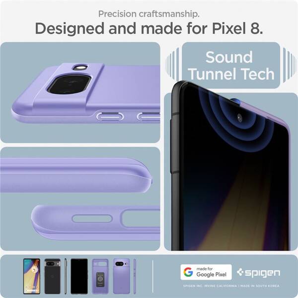 ETUI DO PIXEL 8 SPIGEN THIN FIT