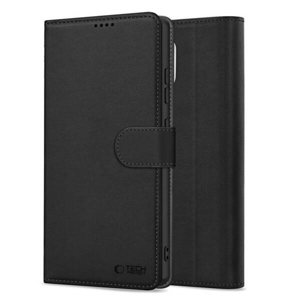 ETUI DO SAMSUNG A56 5G TECH-PROTECT WALLET CZARNE