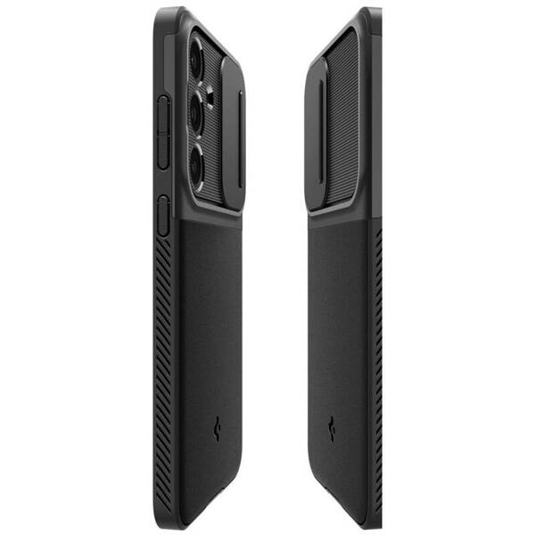 ETUI DO SAMSUNG GALAXY S24 FE SPIGEN OPTIK ARMOR CZARNE