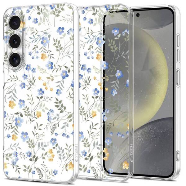 ETUI DO SAMSUNG S25 TECH-PROTECT FLEXAIR SPRING FLOWERS 