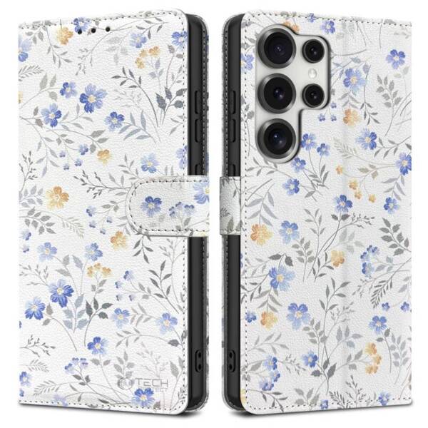 ETUI DO SAMSUNG S25 ULTRA TECH-PROTECT WALLET SPRING FLOWERS