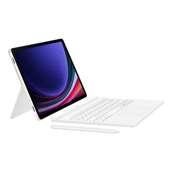 ETUI DO SAMSUNG TAB S9 / S9 FE BOOK COVER KEYBOARD BIAŁE