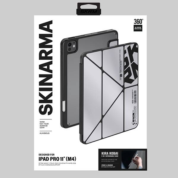 ETUI DO SKINARMA KIRA KOBAI IPAD PRO 11" M4 CHROME