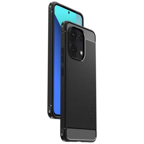 ETUI DO XIAOMI REDMI NOTE 13  4G / LTE SPIGEN RUGGED ARMOR CZARNE