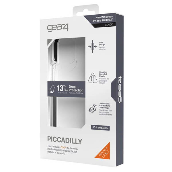 ETUI GEAR4 DO IPHONE 12 / 12 PRO CLEAR PICCADILLY