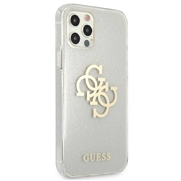 ETUI GLITTER 4G BIG LOGO do IPHONE 12 PRO MAX