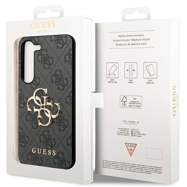 ETUI GUESS 4G BIG METAL LOGO do GALAXY S23