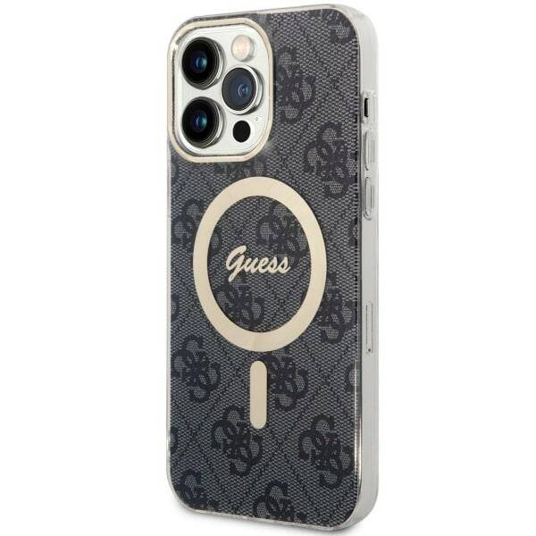 ETUI GUESS 4G MAGSAFE DO IPHONE 14 PRO MAX BLACK