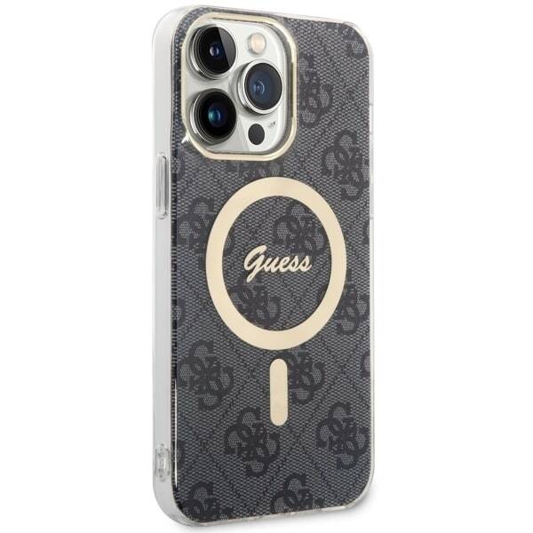 ETUI GUESS 4G MAGSAFE DO IPHONE 14 PRO MAX BLACK