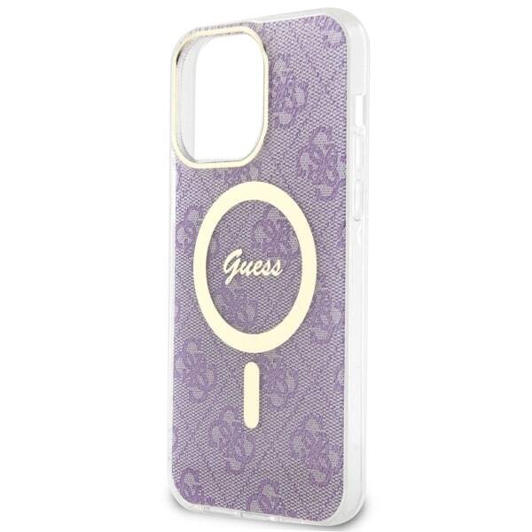 ETUI GUESS 4G MAGSAFE DO IPHONE 14 PRO MAX PURPLE