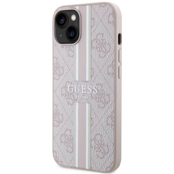 ETUI GUESS 4G PRINTED STRIPES MAGSAFE do iPhone 13 / 14 / 15  