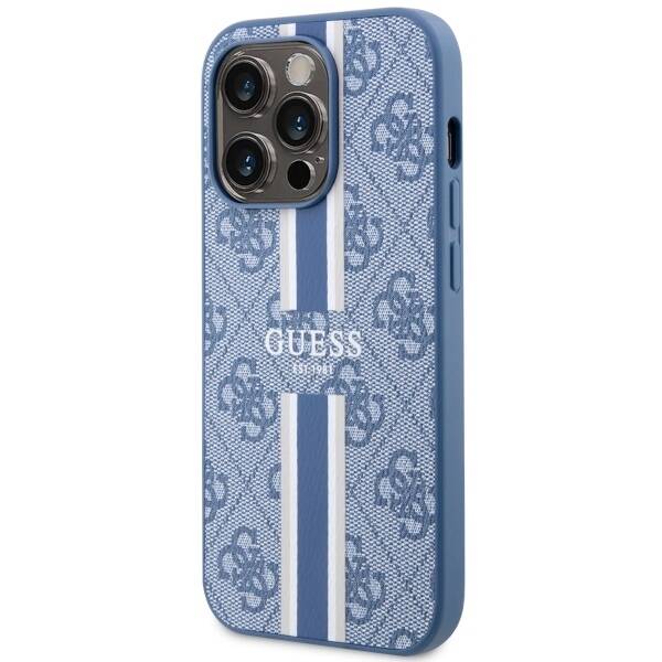 ETUI GUESS 4G STRIPES MAGSAFE DO IPHONE 14 PRO MAX BLUE