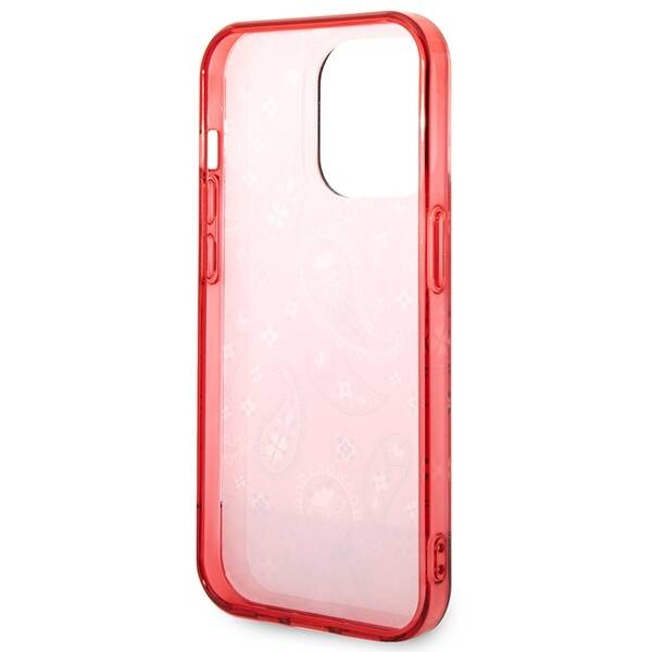 ETUI GUESS BANDANA GOLD DO IPHONE 14 PRO MAX RED