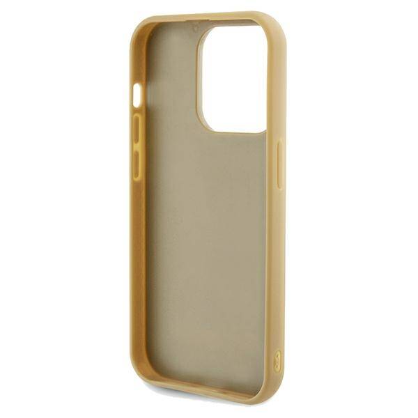 ETUI GUESS DISCO METAL SCRIPT DO IPHONE 14 PRO GOLD