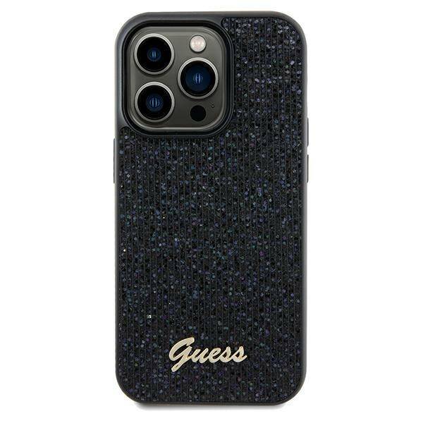 ETUI GUESS DISCO METAL SCRIPT do IPHONE 12 MINI