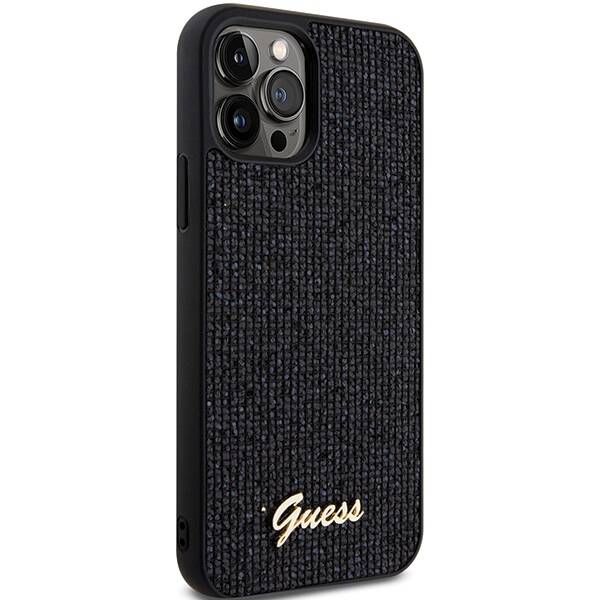 ETUI GUESS DISCO METAL SCRIPT do IPHONE 12 MINI