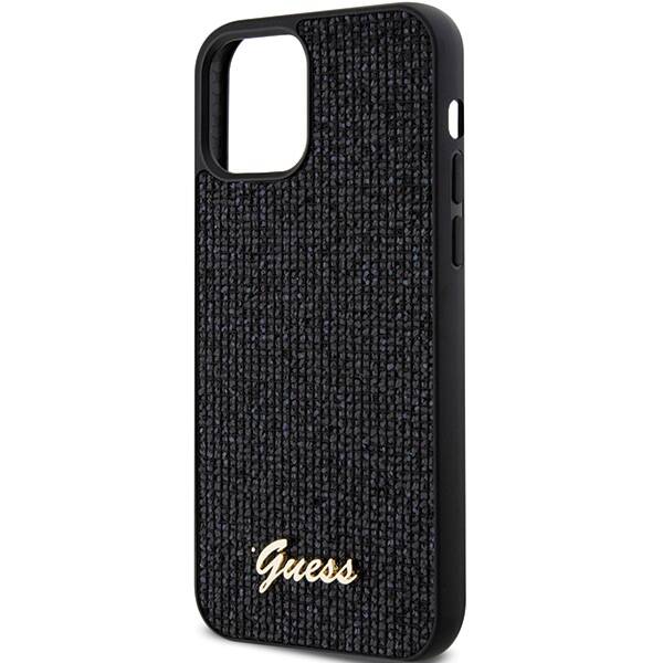 ETUI GUESS DISCO METAL SCRIPT do IPHONE 12 MINI