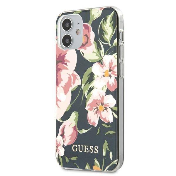 ETUI GUESS FLOWER COLLECTION do IPHONE 12 MINI