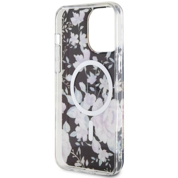 ETUI GUESS FLOWER MAGSAFE DO IPHONE 14 PRO MAX BLACK