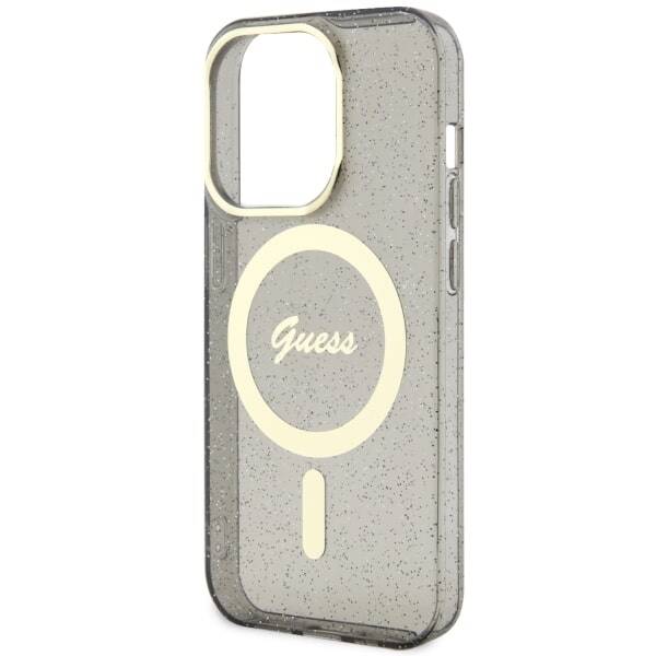 ETUI GUESS GLITTER GOLD MAGSAFE DO IPHONE 14 PRO MAX